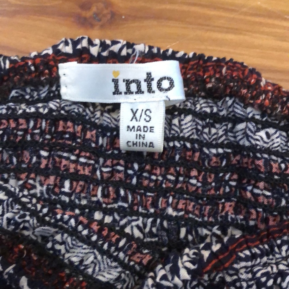 Ruffle Strapless Top - Picture 2 of 3